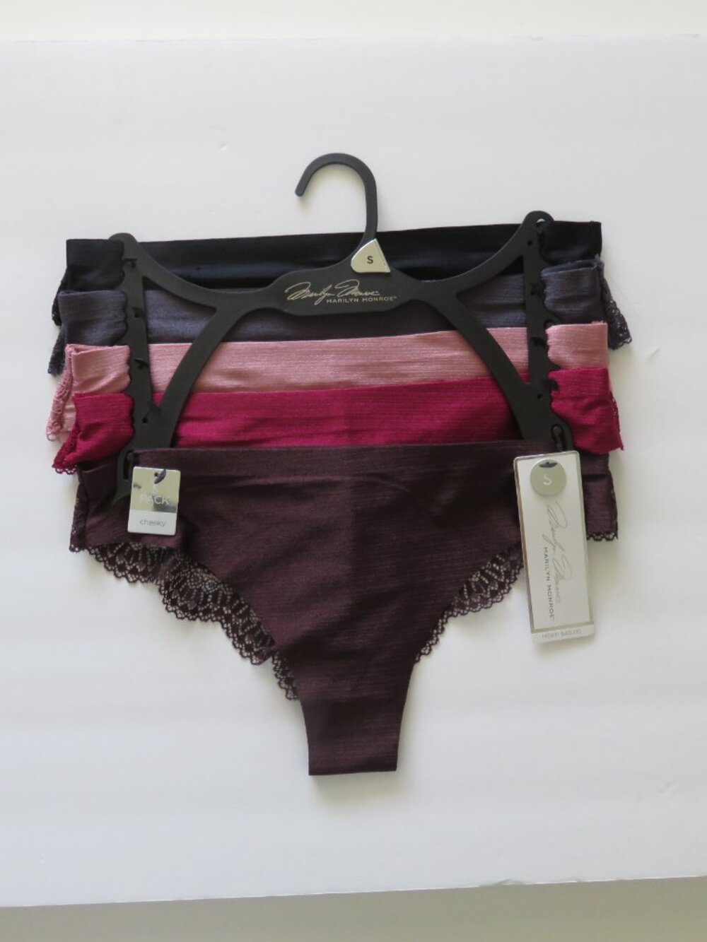(#138) Marilyn Monroe Cheeky underwear panties 5-pack